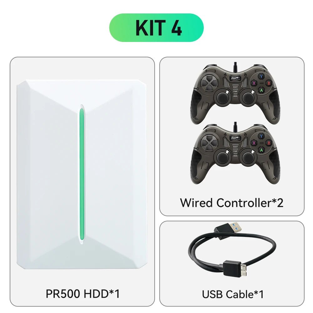 Retro Gaming Hard Drive Plug and Play Storage - GadgetGlobe
