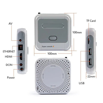 Portable HD Wireless Game Emulator Arcade Host - GadgetGlobe