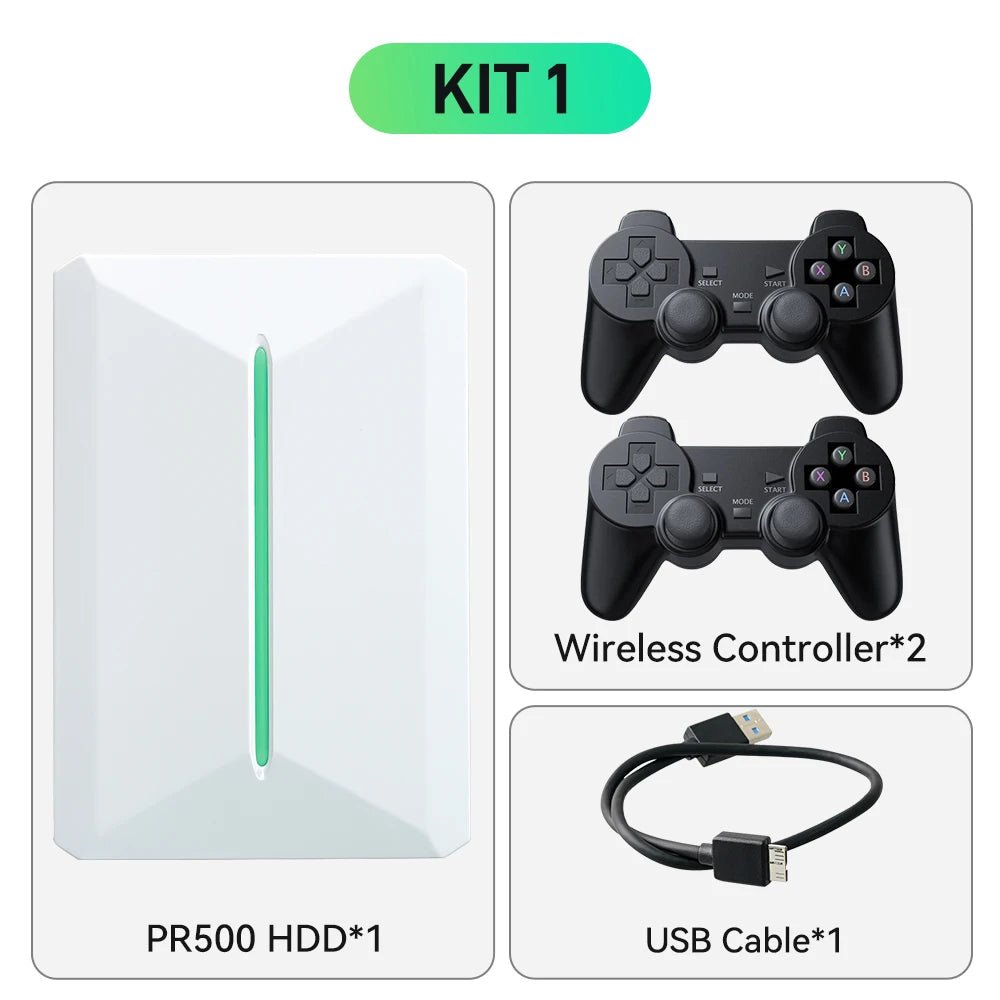 Retro Gaming Hard Drive Plug and Play Storage - GadgetGlobe