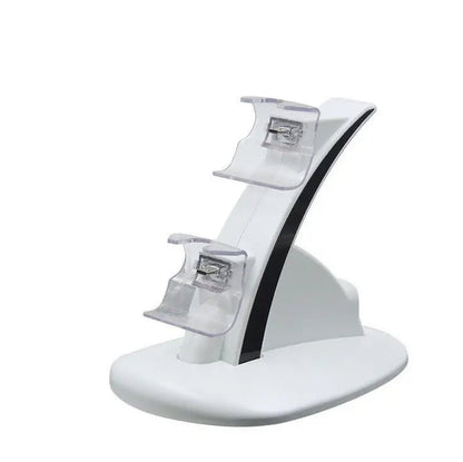 Plastic Gamepad Two - seater Controller Charger - GadgetGlobe