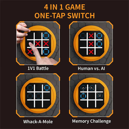 4in1 electronic tic tac toe game handheld device