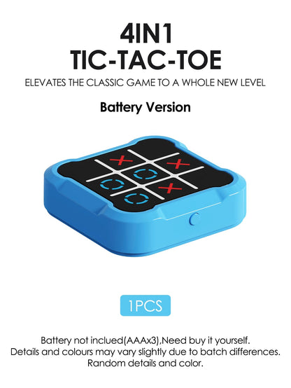 4in1 electronic tic tac toe game handheld device