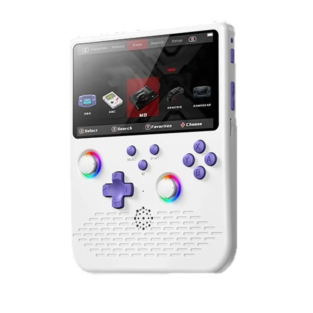 handheld retro game console with built-in classic games