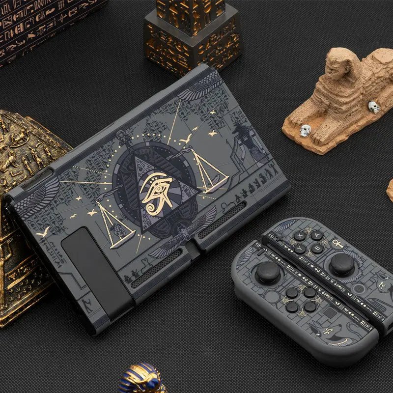 Egyptian themed Nintendo Switch case protective cover