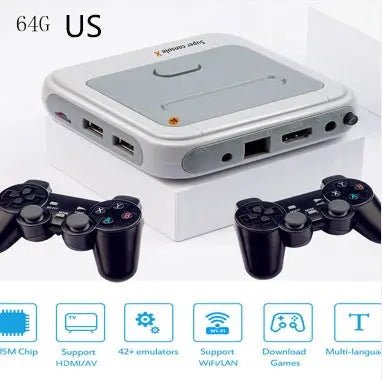 Portable HD Wireless Game Emulator Arcade Host - GadgetGlobe