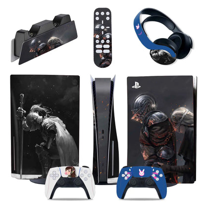 PS5 Sticker Set Game Console Full Body Sticker - GadgetGlobe