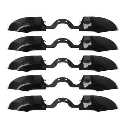 5PCS Black New Version LB RB Bumpers Button For Microsoft Xbox One Controller with 3.5mm Jack Port for X Box One Elite Control - GadgetGlobe