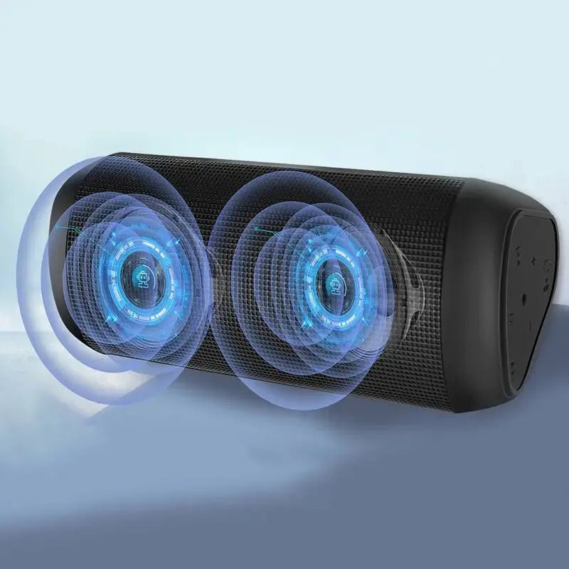 Portable Bluetooth Speaker 15W Waterproof LED TWS - GadgetGlobe