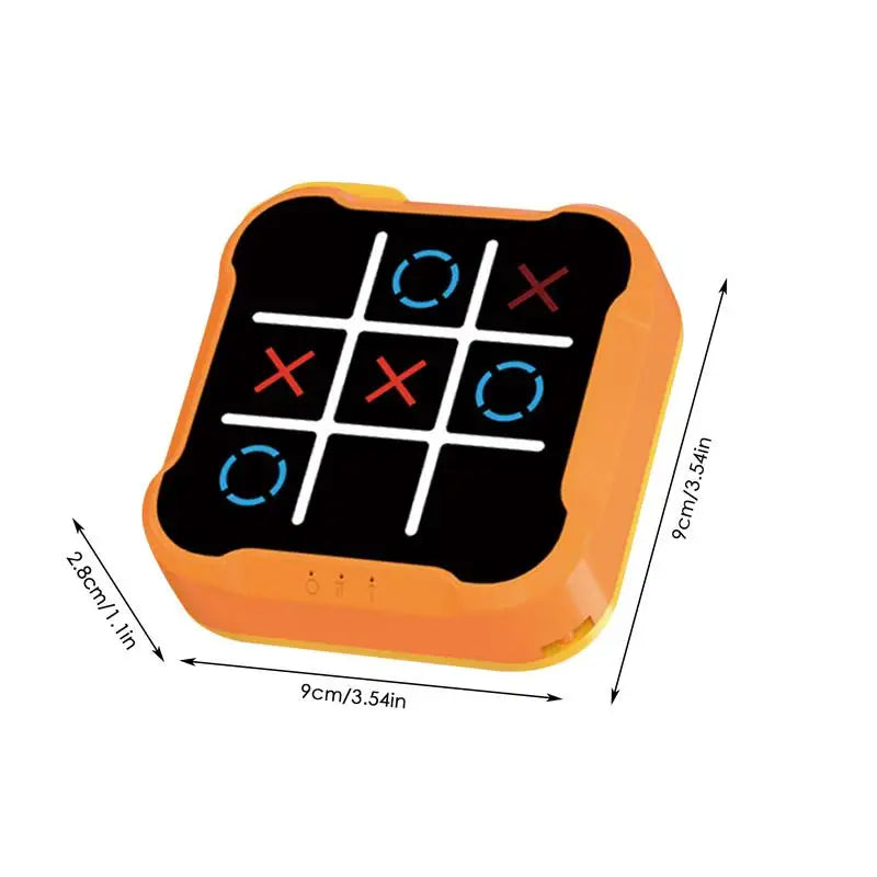 Multifunctional Electronic Tic-Tac-Toe Board Games Montessori Puzzle Table Game Chess Set Portable For Adults Kids GadgetGlobe