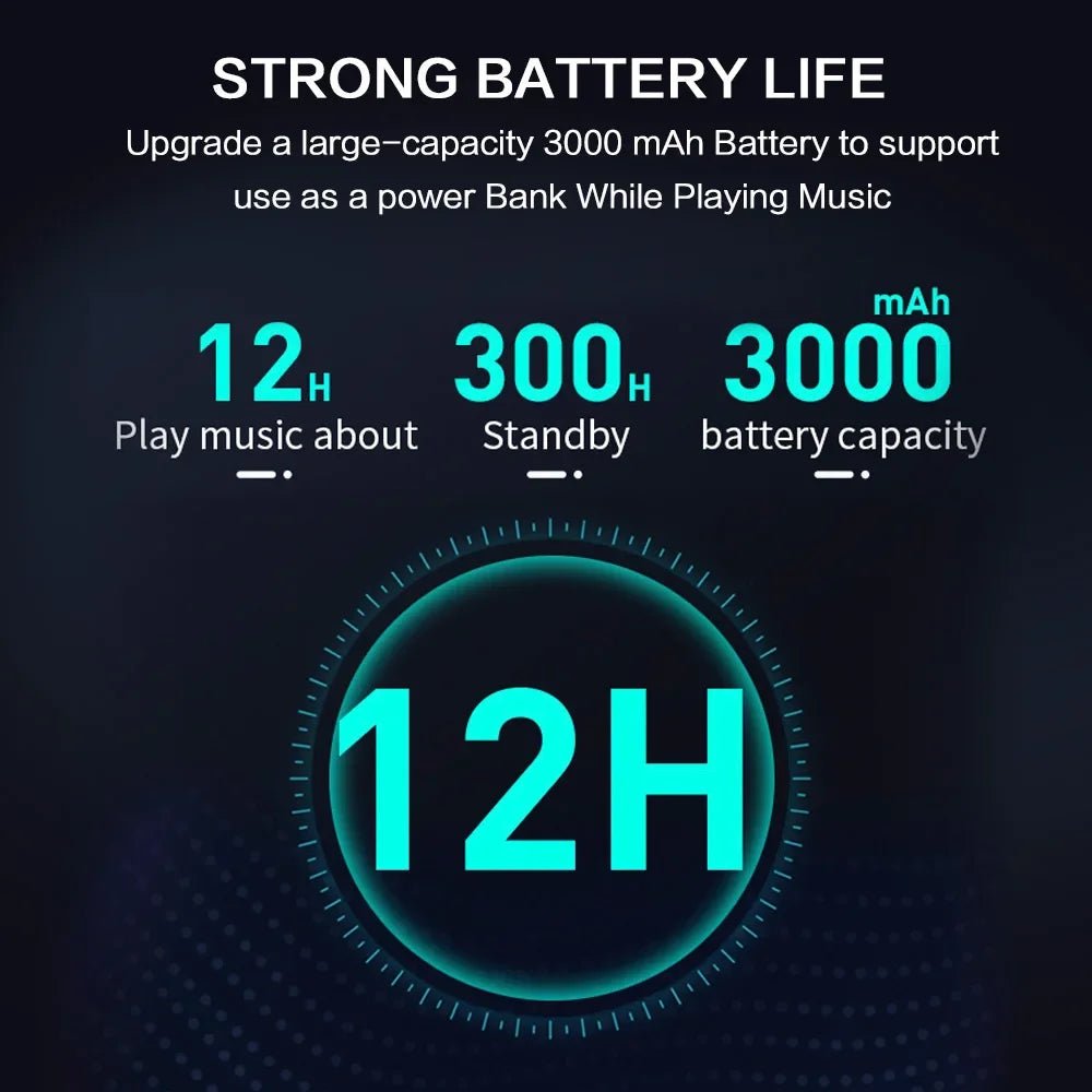Portable Bluetooth Speaker Wireless LED Flash Light TWS Bass Stereo IPX7 Waterproof Loudspeaker FM Radio 12H Playtime Subwoofer Outdoor Boombox Hands Free Mic USB C for Pool Beach Party Camping Travel - GadgetGlobe