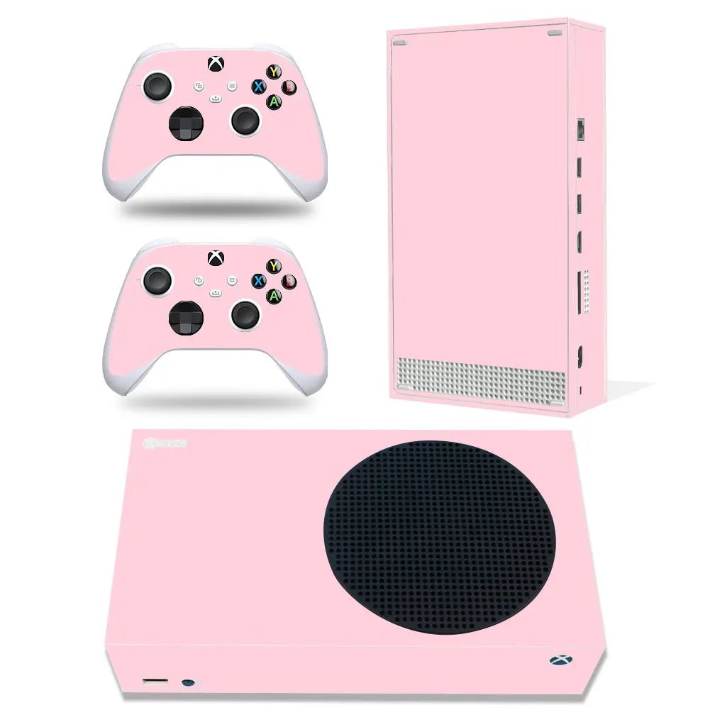 Skin Sticker Protective Decal Removable Cover for Xbox Series S Console and 2 Controllers Marble Texture - GadgetGlobe