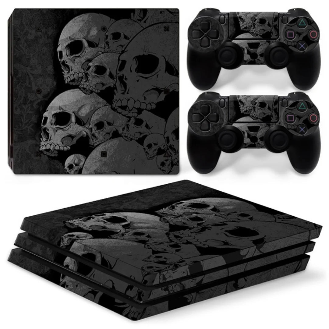 Skin Wrap for PS4 Pro Console Protective Vinyl for PS4 Pro Controller Full Cover Wrap Game Accessories GadgetGlobe
