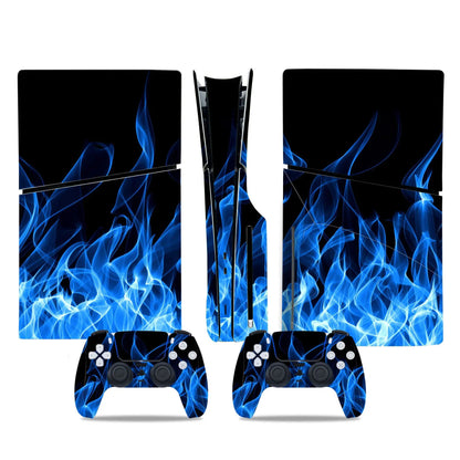 Design Full Body Vinyl Spider Skin Stickers Protective Cover for PS5 Slim Disc Edition Digital Version Console and Controllers GadgetGlobe