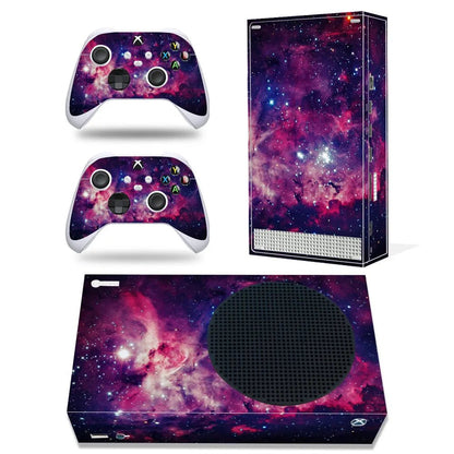 for Xbox series S Skin Sticker Decal Cover Xboxseriess Vinyl XSS Skin Console and 2 Controllers - GadgetGlobe