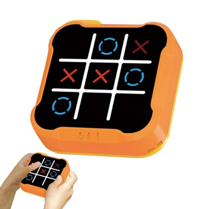 Multifunctional Electronic Tic-Tac-Toe Board Games Montessori Puzzle Table Game Chess Set Portable For Adults Kids - GadgetGlobe