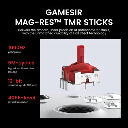 GameSir G7 Pro Wireless Controller for Xbox Series X|S, PC, iOS, Android with TMR Anti-Drift Sticks, Hall Effect Triggers, Charging Dock GadgetGlobe