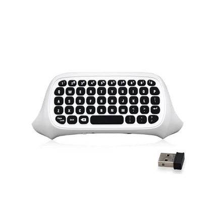 2.4G Wireless Keyboard For Xbox Series X/S Controller With Receiver Headset & Audio Jack Chatpad For Xbox One S/X Game KeyPad - GadgetGlobe