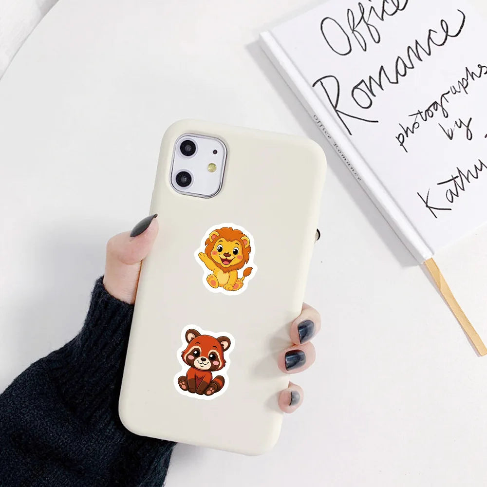 500Pcs Adorable Jungle Farm Ocean Animal Stickers for Water Bottles Skateboards Laptops Phone Cases DIY Craft Decoration GadgetGlobe