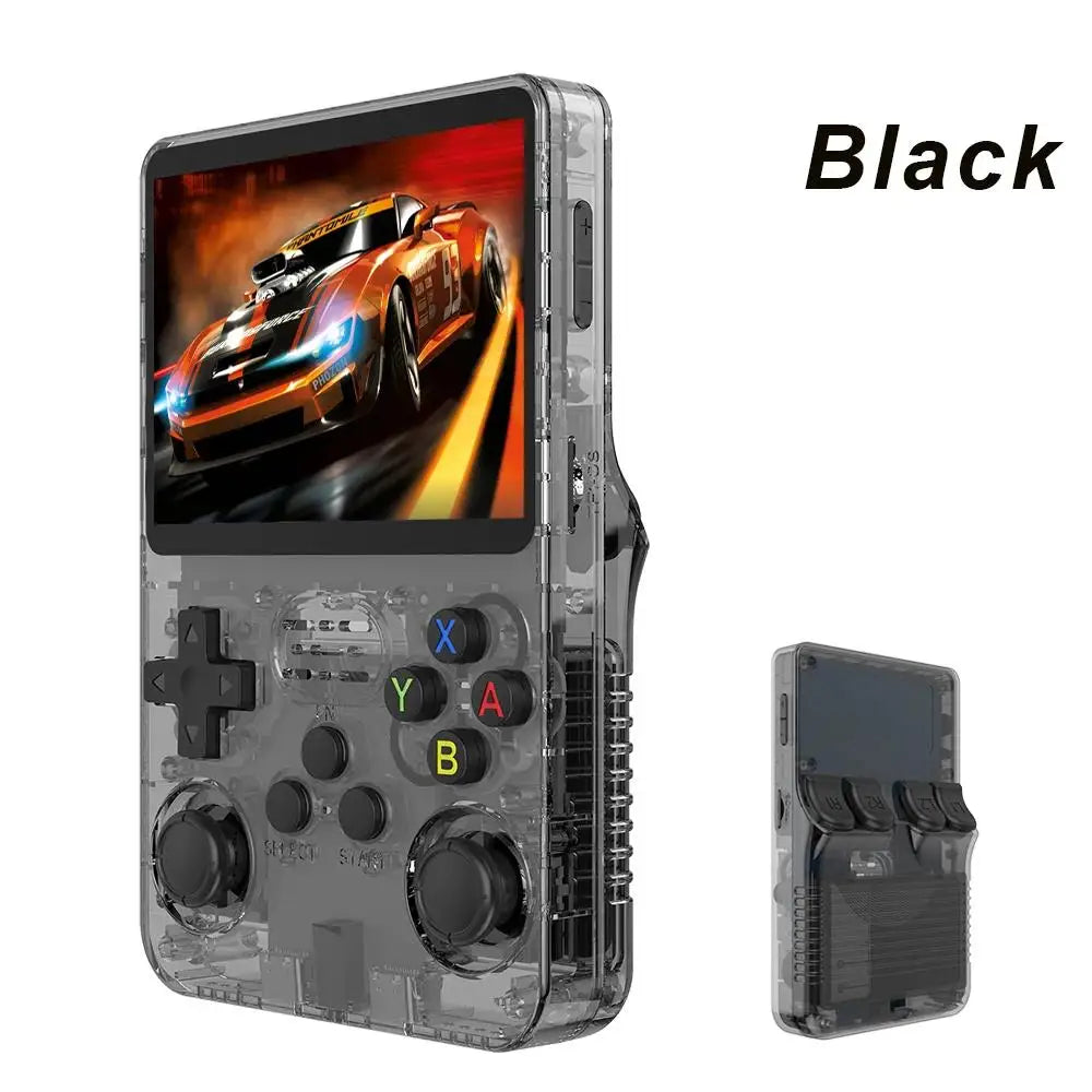 R36S Retro Handheld Video Game Console Linux System 3.5 Inch IPS Screen R35s Pro Portable Video Player 64GB Games GadgetGlobe