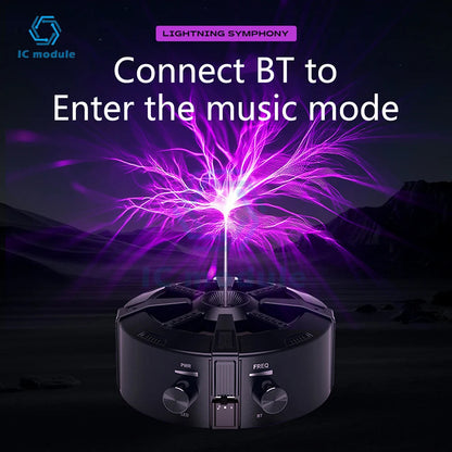 Music Tesla Coil BT Music Box Artificial Lightning Touchable Teaching Demonstration Experimental Model Science Experiments GadgetGlobe