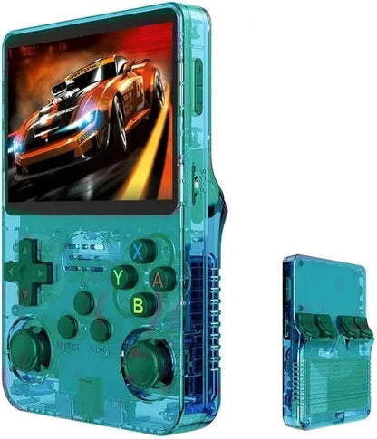 R36S Retro Handheld Video Game Console Linux System 3.5 Inch IPS Screen R35s Pro Portable Video Player 64GB Games GadgetGlobe