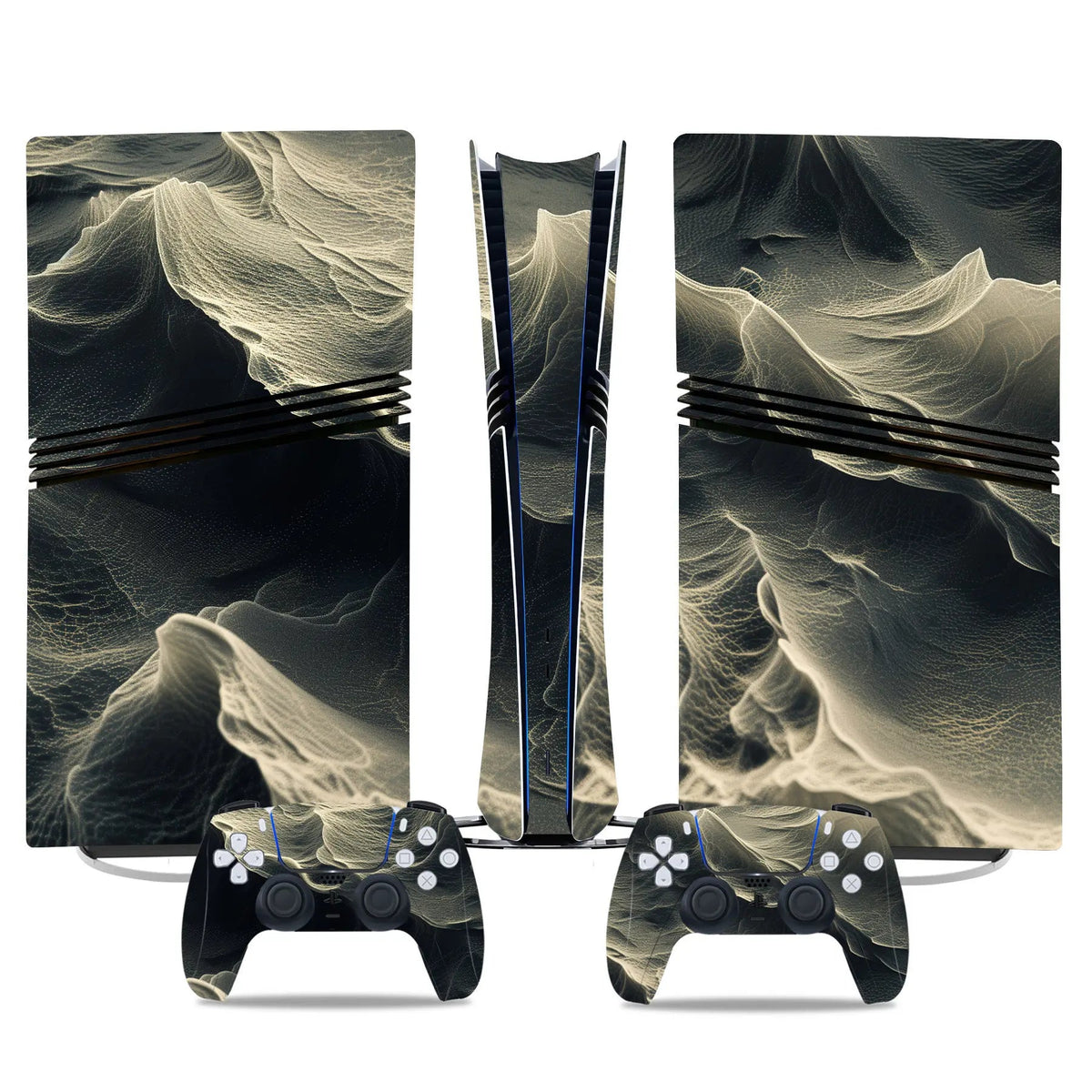 Game Console Skin Sticker Set Controller Protective Film Decal Full Body Wrap Anti-Scratch Gaming Accessories for PS5 PRO GadgetGlobe
