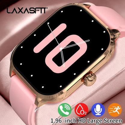 LAXASFIT H9 Smart Watch Men Women Sports Fitness Tracker 2.01 inch HD Screen Bluetooth Talking Smart Watch For Android IOS GadgetGlobe