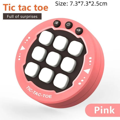 Multifunctional Electronic Tic-Tac-Toe Board Games Montessori Puzzle Table Game Chess Set Portable For Adults Kids - GadgetGlobe