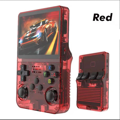 R36S Retro Handheld Video Game Console Linux System 3.5 Inch IPS Screen R35s Pro Portable Video Player 64GB Games GadgetGlobe