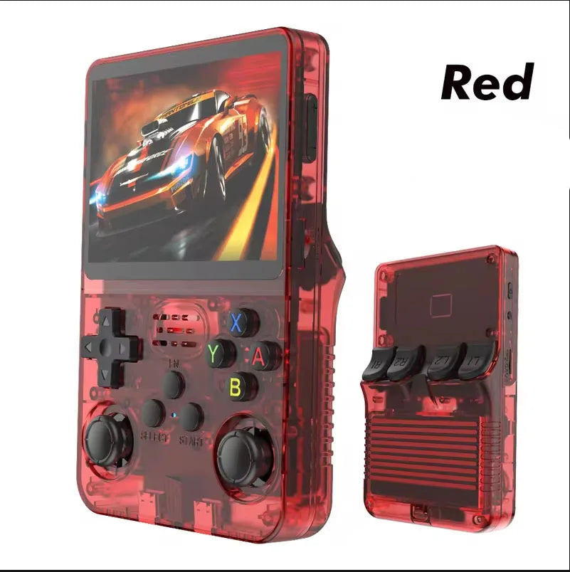 R36S Retro Handheld Video Game Console Linux System 3.5 Inch IPS Screen R35s Pro Portable Video Player 64GB Games GadgetGlobe