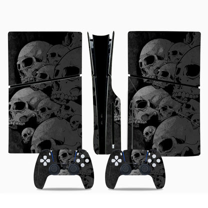Design Full Body Vinyl Spider Skin Stickers Protective Cover for PS5 Slim Disc Edition Digital Version Console and Controllers GadgetGlobe