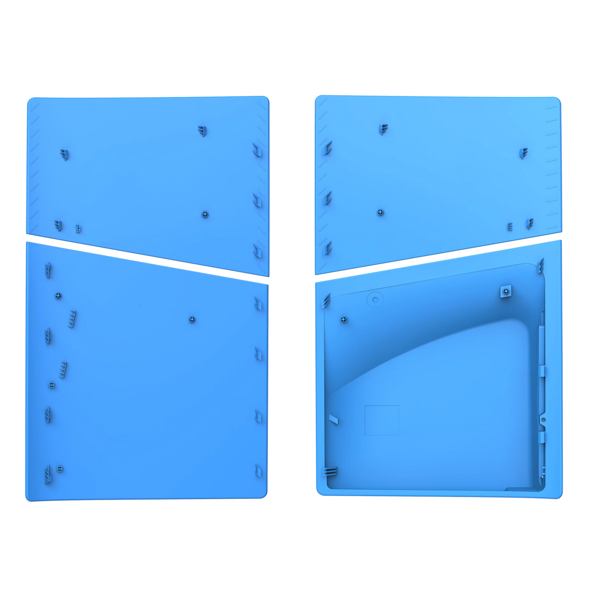 Premium ABS Replacement Replacement Shell Accessories for PS5 Slim Disc Version Protective Cover Hard Plastic Faceplate GadgetGlobe