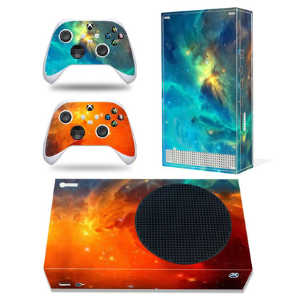 for Xbox series S Skin Sticker Decal Cover Xboxseriess Vinyl XSS Skin Console and 2 Controllers GadgetGlobe
