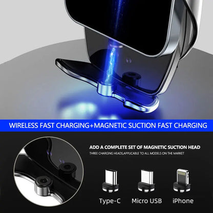 Gravity Car Phone Holder For Volkswagen VW Polo MK6 AW 2019-2023 Special Fix Bracket Base Support Smartphone Wireless Charging GadgetGlobe