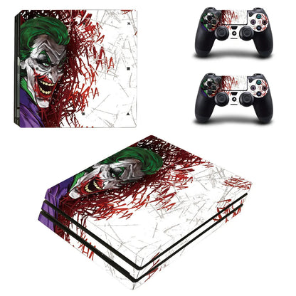 New FilmPS4 Pro Slim Skin Sticker Decal Cover Protector For Console and Controller PS4 Fat Skins Vinyl GadgetGlobe