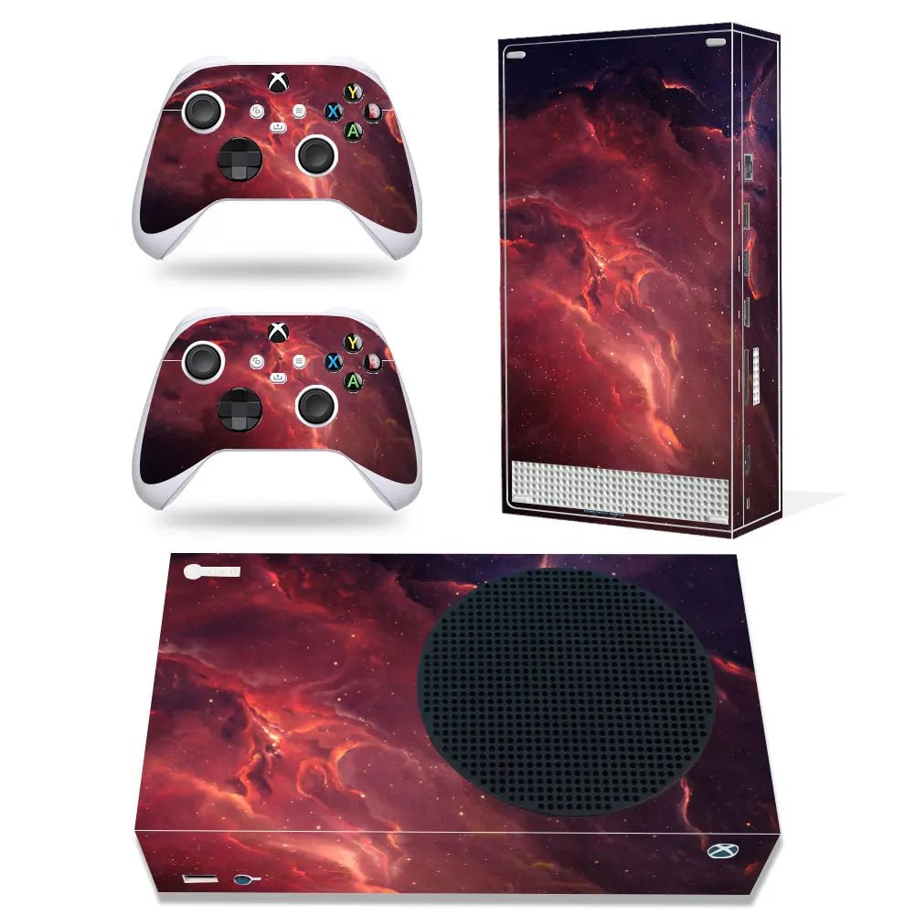 for Xbox series S Skin Sticker Decal Cover Xboxseriess Vinyl XSS Skin Console and 2 Controllers - GadgetGlobe