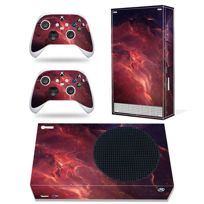 for Xbox series S Skin Sticker Decal Cover Xboxseriess Vinyl XSS Skin Console and 2 Controllers - GadgetGlobe