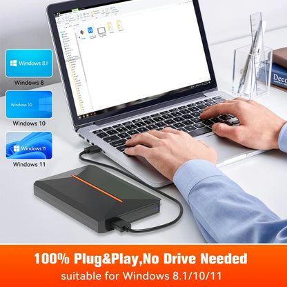 3760+ 3D/AAA Games for PS4/PS3/PS2/Switch/WII/WIIU/N64/DC Etc Portable 500GB Launchbox External Gaming Hard Drive for Windows PC - GadgetGlobe