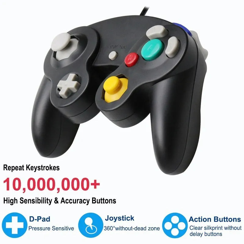 USB Wired Controller For Nintend Switch Gamepad For NGC GC Port Gamecube For GC Controle For PC For Switch Accessories GadgetGlobe