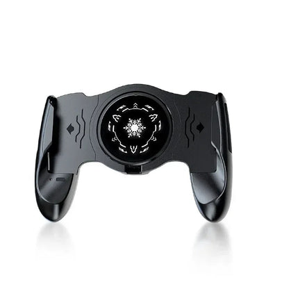 JK01S Semiconductor Mobile Phone Radiator Gamepad Controller 2 IN 1 Game Cooler Handle for IOS Android Telescopic Game Joystick GadgetGlobe