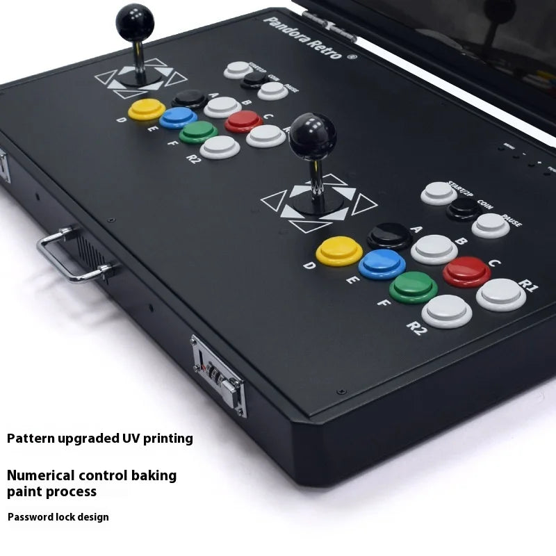 24 inch 31.5 inch Game Machine Portable Folding Double Rocker Dual System Home Arcade Integrated Machine Pandora Moonlight Box GadgetGlobe