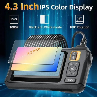 Industrial Endoscope Camera 4.3 - inch IPS Display - GadgetGlobe