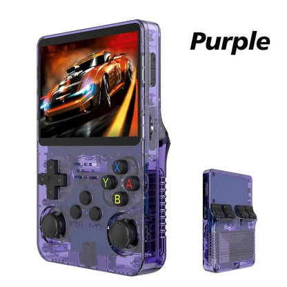 R36S Retro Handheld Video Game Console Linux System 3.5 Inch IPS Screen R35s Pro Portable Video Player 64GB Games GadgetGlobe