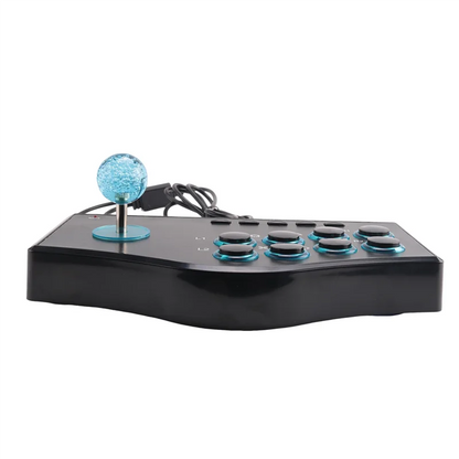 B21B 2X Arcade Game Rocker Controller USB Joystick For Ps2/Ps3/Pc/Android Smart Tv Built-In Vibrator Eight Direction Joystick GadgetGlobe