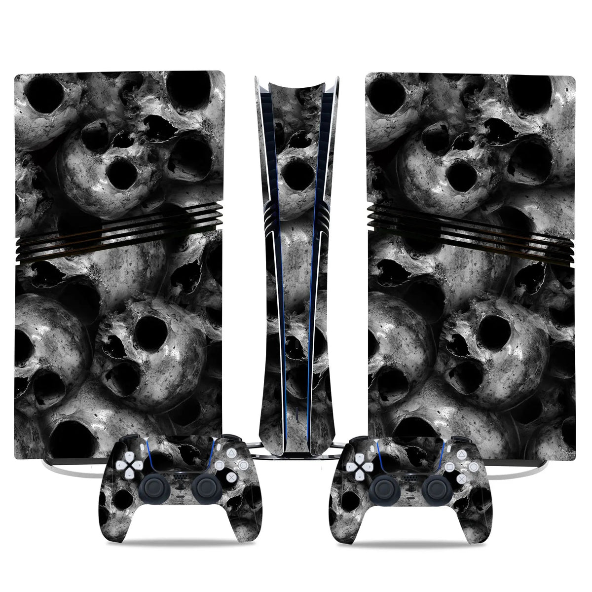 Game Console Skin Sticker Set Controller Protective Film Decal Full Body Wrap Anti-Scratch Gaming Accessories for PS5 PRO GadgetGlobe