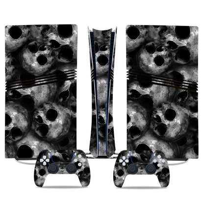 Game Console Skin Sticker Set Controller Protective Film Decal Full Body Wrap Anti-Scratch Gaming Accessories for PS5 PRO GadgetGlobe