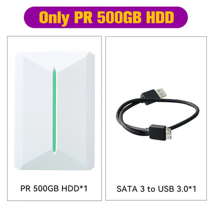 Retrobat & Playnite Retro Game Console 500GB Gaming HDD for PS3/PS2/Switch/Wii/WiiU for PC/Laptop with 38200+ Retro/AAA/PC Games - GadgetGlobe