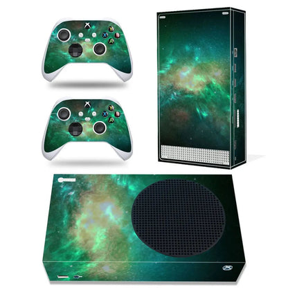 for Xbox series S Skin Sticker Decal Cover Xboxseriess Vinyl XSS Skin Console and 2 Controllers - GadgetGlobe