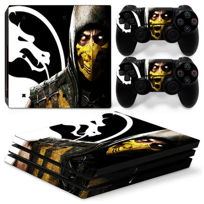 Skin Wrap for PS4 Pro Console Protective Vinyl for PS4 Pro Controller Full Cover Wrap Game Accessories GadgetGlobe