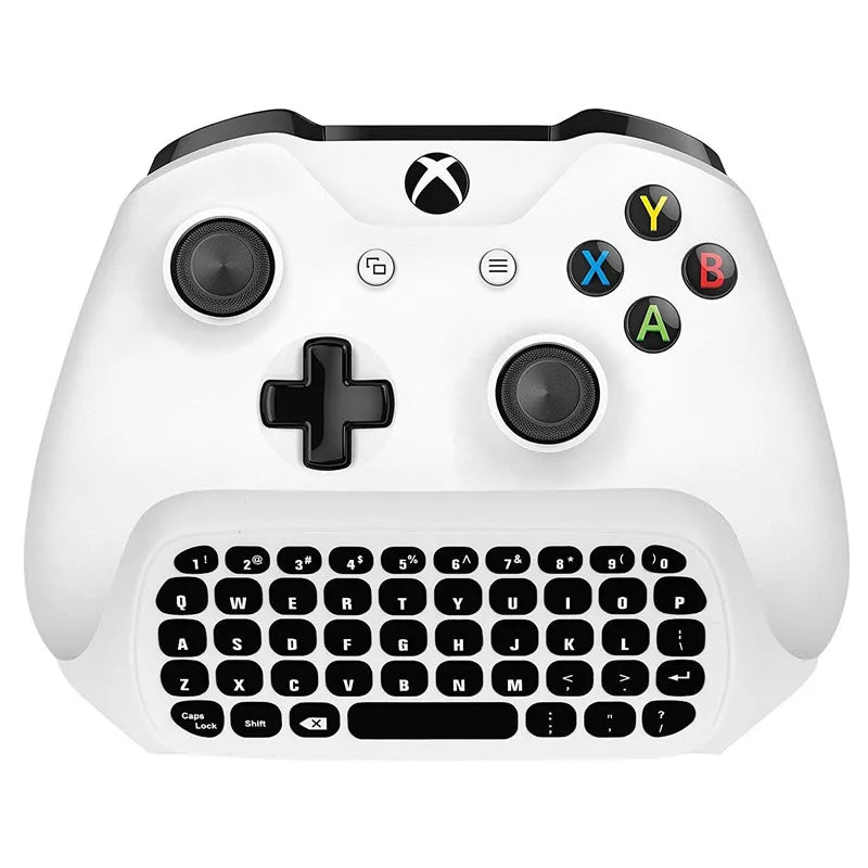 2.4G Wireless Keyboard For Xbox Series X/S Controller With Receiver Headset & Audio Jack Chatpad For Xbox One S/X Game KeyPad - GadgetGlobe